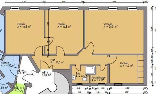 Apartments In Der Jahnallee 20 Waldplatzpalais Λειψία Εξωτερικό φωτογραφία