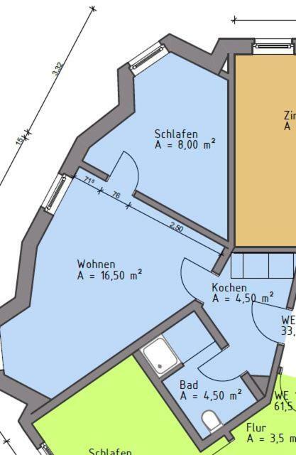 Apartments In Der Jahnallee 20 Waldplatzpalais Λειψία Εξωτερικό φωτογραφία